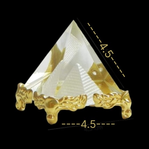 Glass Crystal Pyramid - Image 2