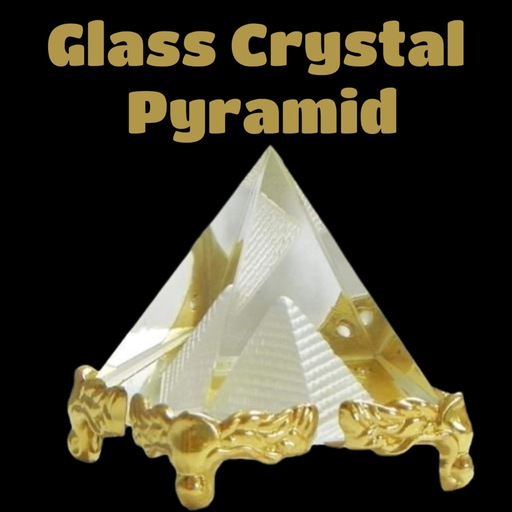 Glass Crystal Pyramid